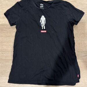 Levi's Black Stormtrooper Women's Top